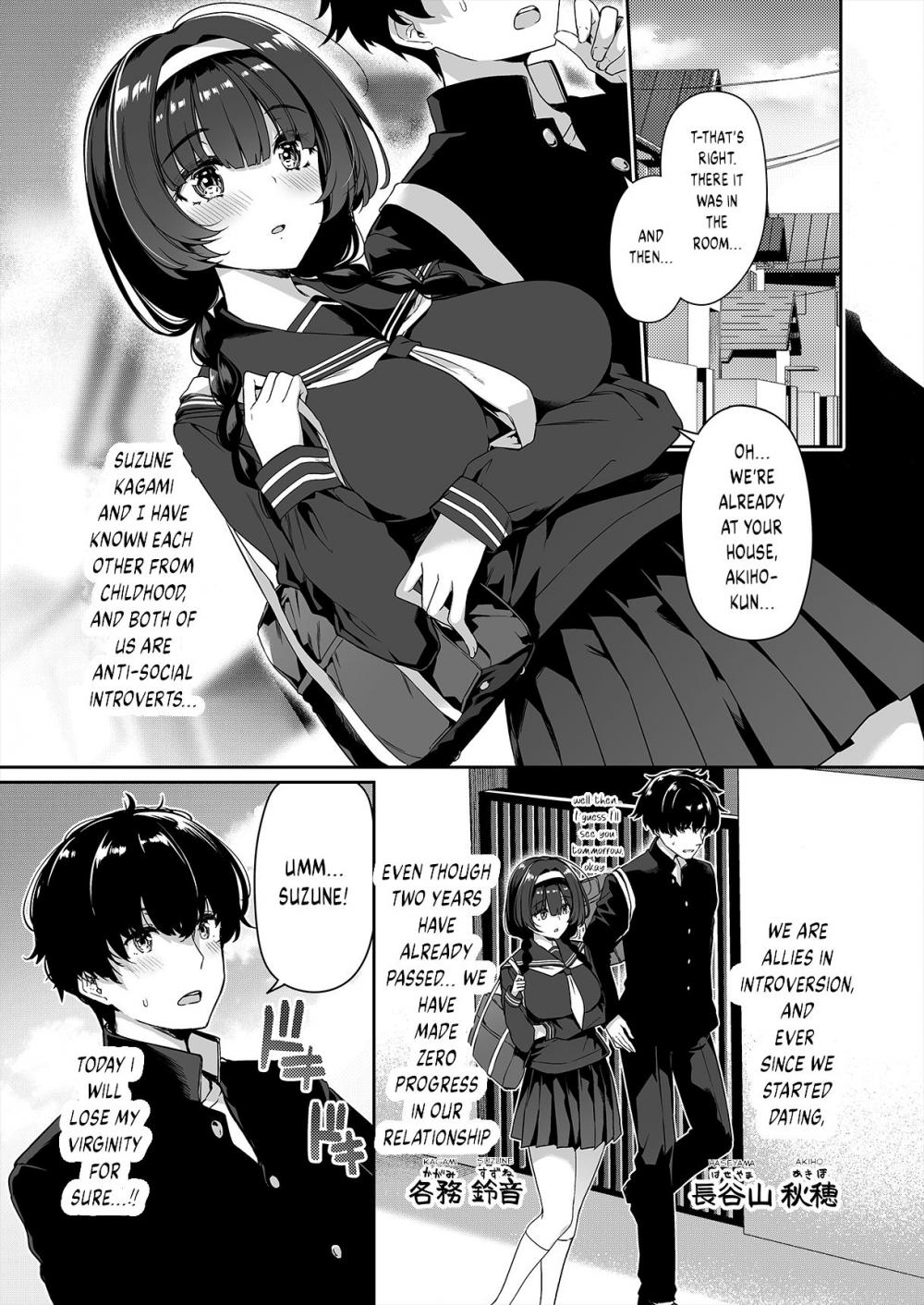 Hentai Manga Comic-InCha Couple ga You Gal-tachi to SEX Training Suru Hanashi-Chapter 1-2